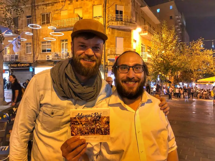Eindruck von der Straßenmusik in Jerusalem 2