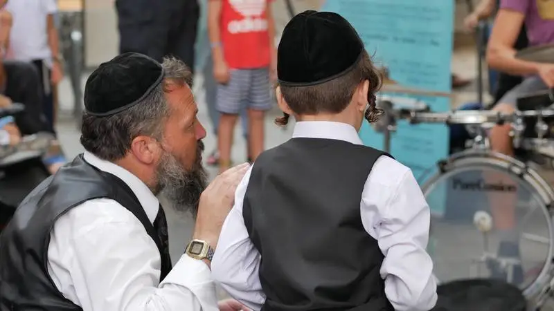Eindruck von der Straßenmusik in Jerusalem 16